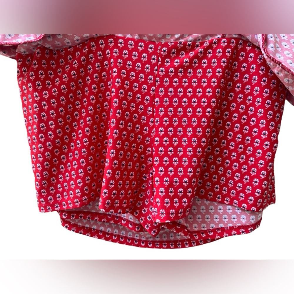 Jude Connally Sonia Jude Cloth Skort Women’s Large Red Golf - Picture 2 of 5